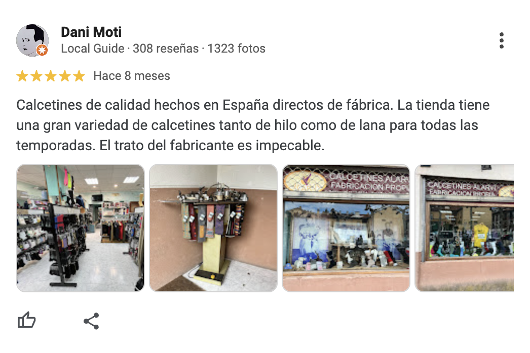 Alarvi Tienda de Calcetines Online 24 Calcetines Alarvi Opiniones 01