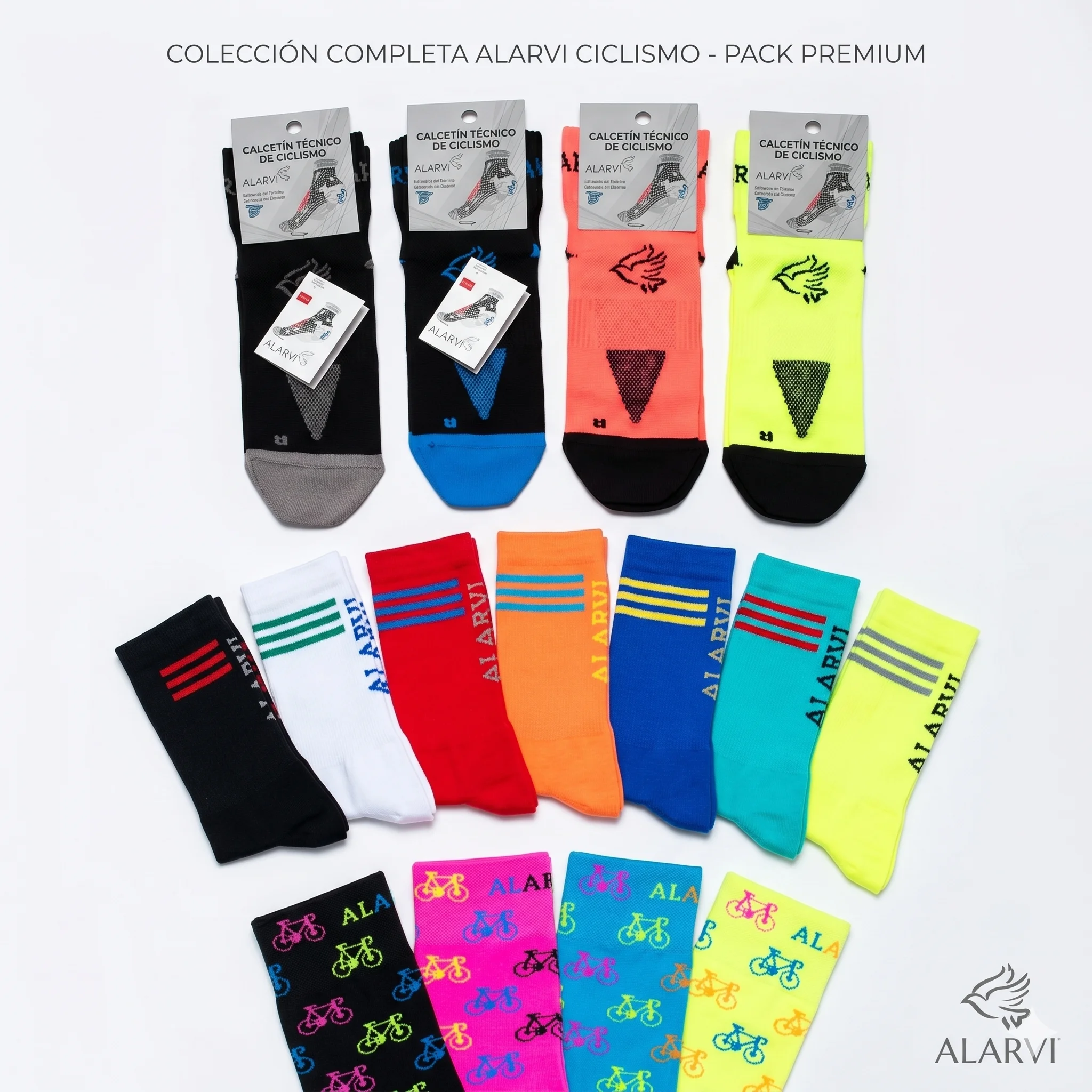 Pack Ciclismo "La Grupeta" (4 Pares) 5 Pack Ciclismo "La Grupeta" (4 Pares) - Imagen 5